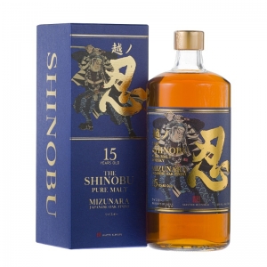 SHINOBU 15 YEAR OLD PURE MALT WHISKY